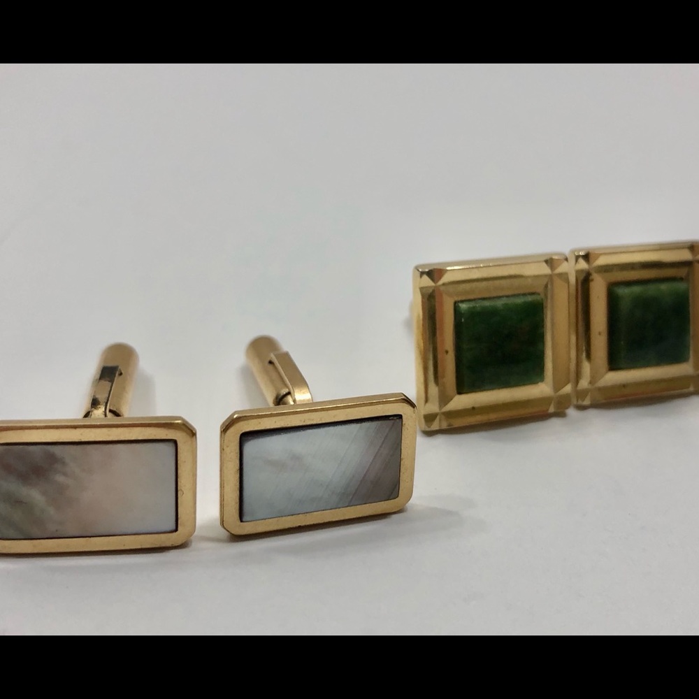 Two Pair Vintage Cuff Links